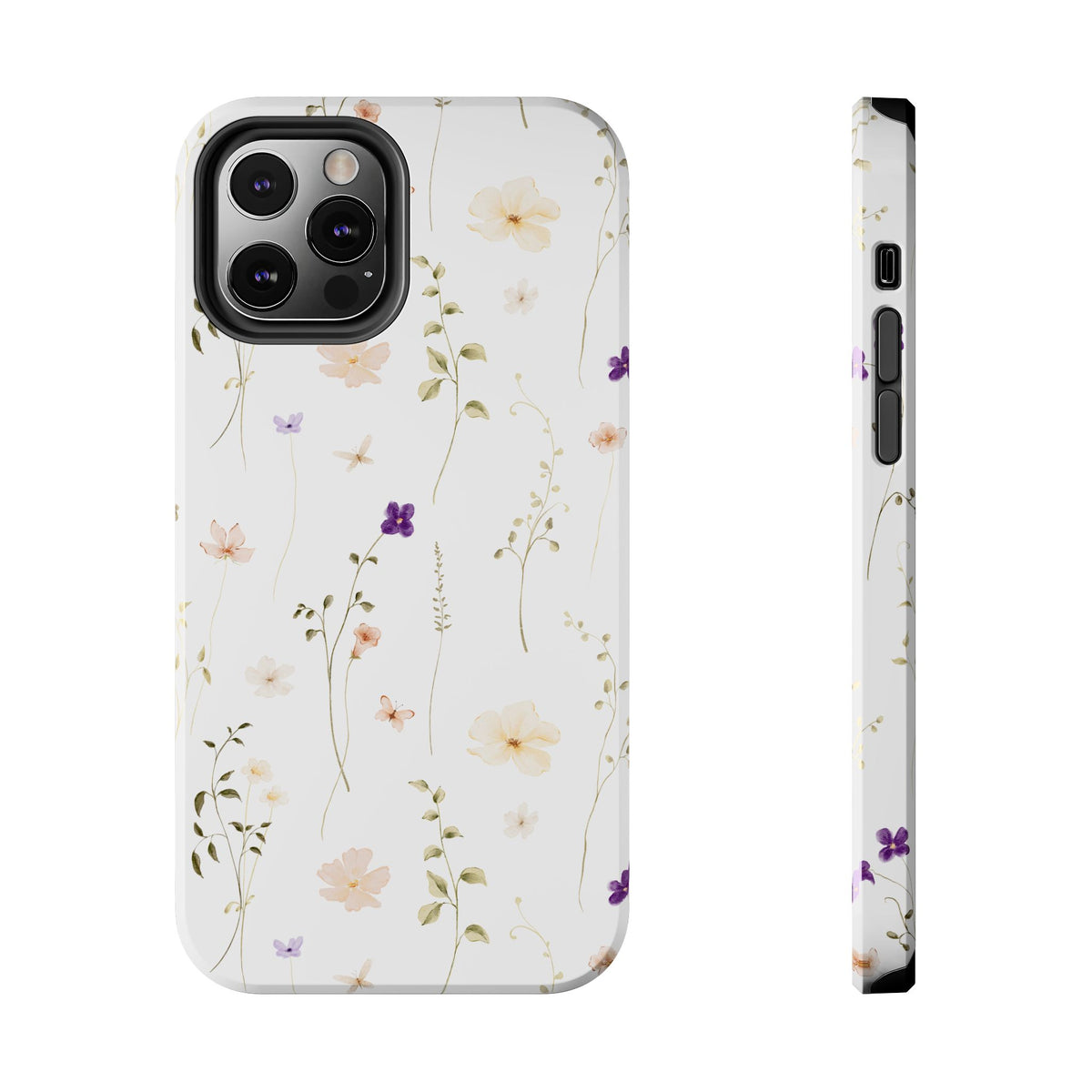 Floral Wildflower Tough Phone Case — Slim Protective iPhone Cover