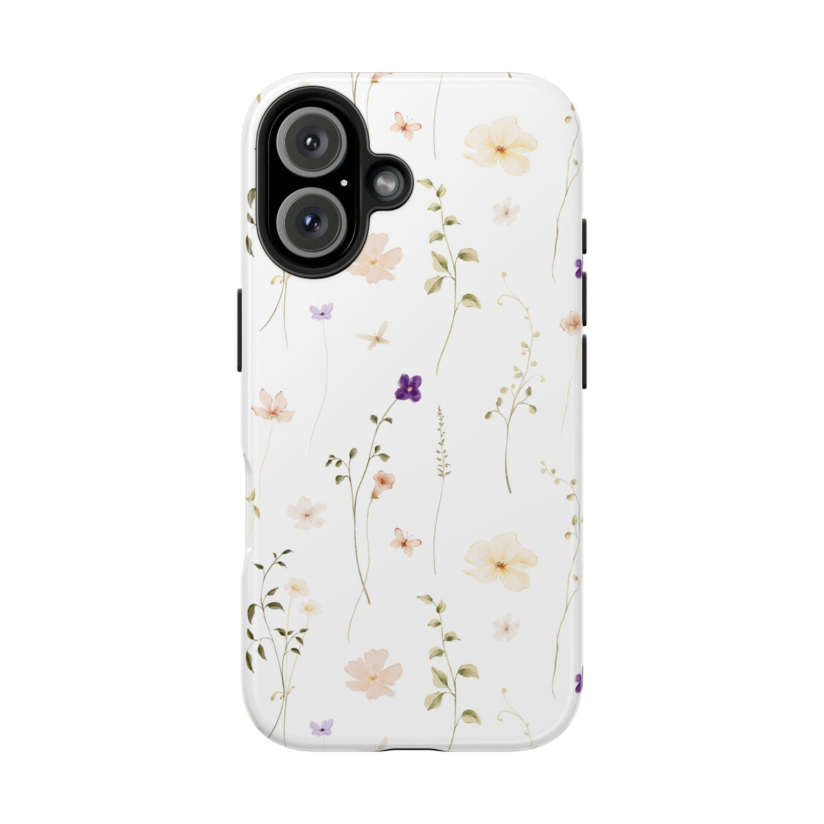 Floral Wildflower Tough Phone Case — Slim Protective iPhone Cover