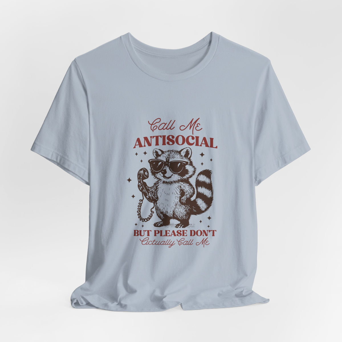 Antisocial Raccoon Graphic Tee