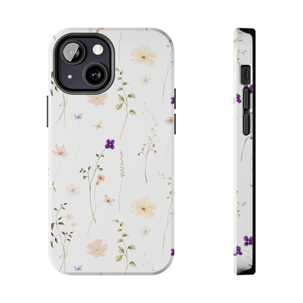 Floral Wildflower Tough Phone Case — Slim Protective iPhone Cover
