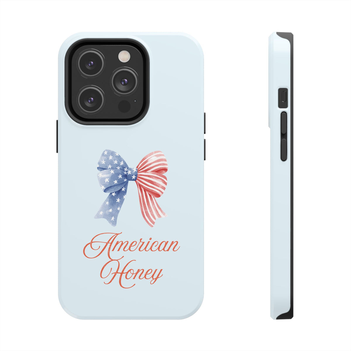 Phone Case — "American Honey" Patriotic Bow Tough Protective Case