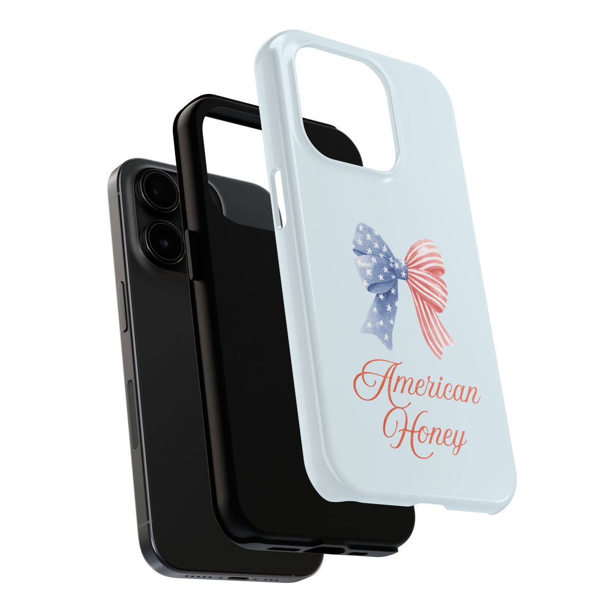Phone Case — "American Honey" Patriotic Bow Tough Protective Case