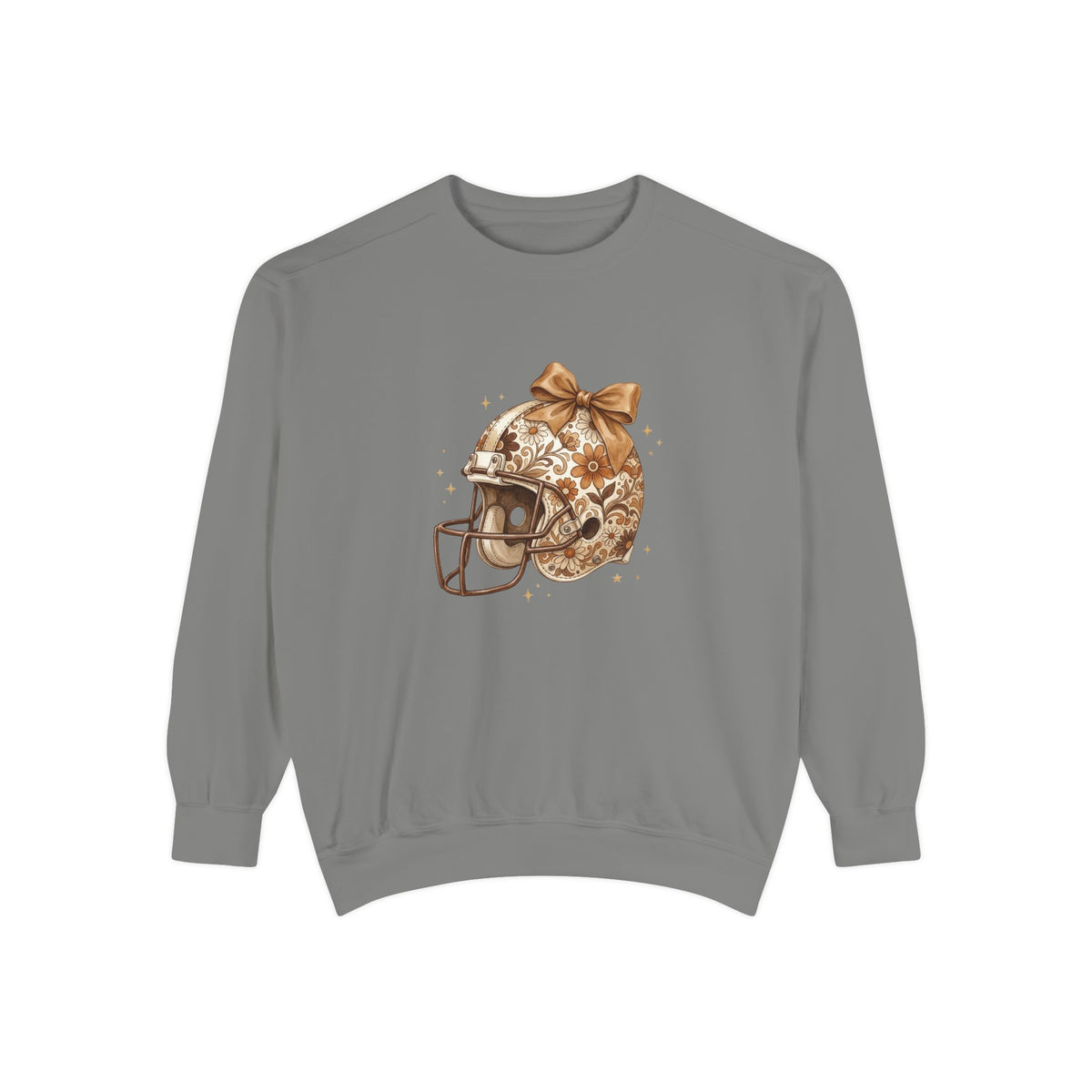 Vintage Floral Football Helmet Crewneck