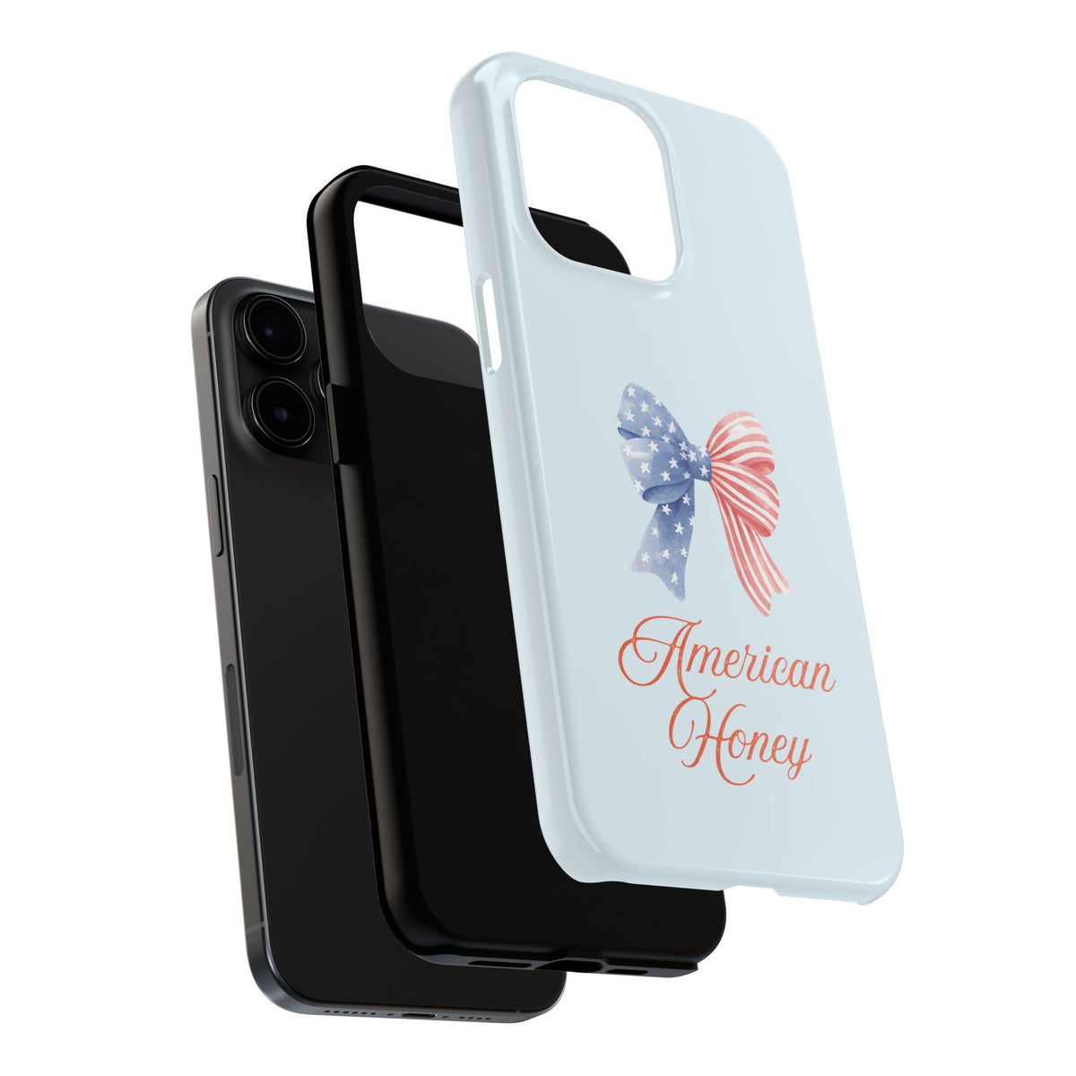 Phone Case — "American Honey" Patriotic Bow Tough Protective Case