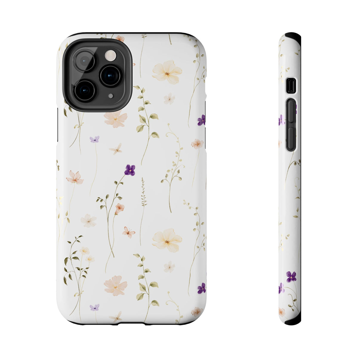 Floral Wildflower Tough Phone Case — Slim Protective iPhone Cover