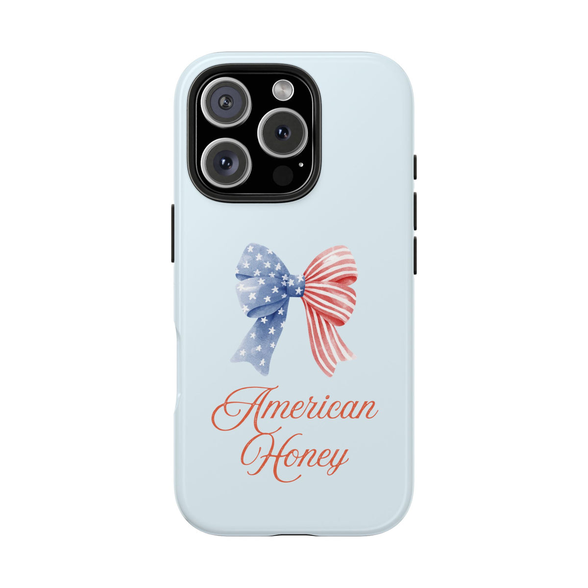 Phone Case — "American Honey" Patriotic Bow Tough Protective Case