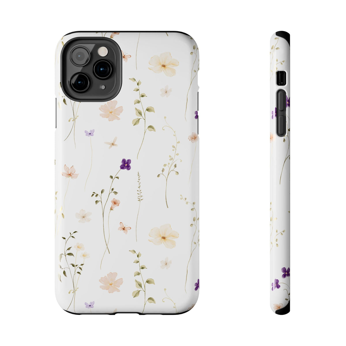 Floral Wildflower Tough Phone Case — Slim Protective iPhone Cover