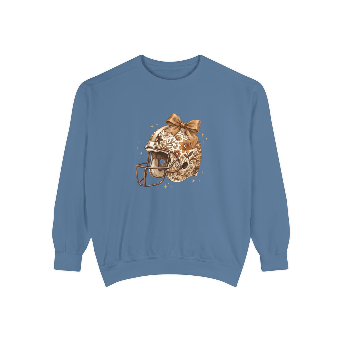 Vintage Floral Football Helmet Crewneck