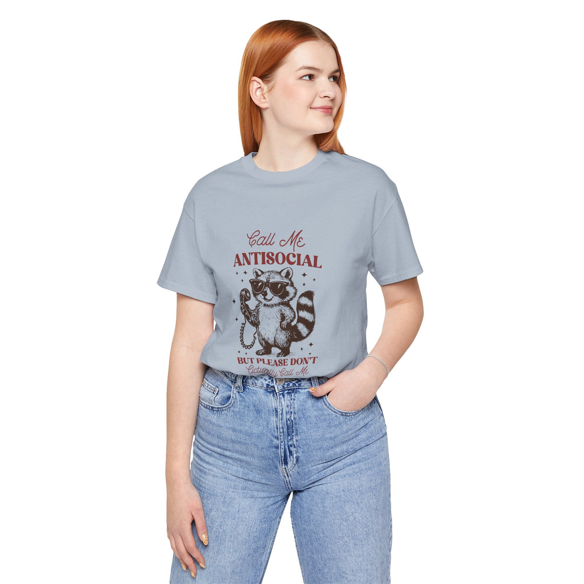 Antisocial Raccoon Graphic Tee