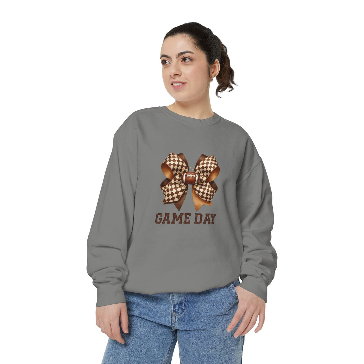 Game Day Bow Crewneck