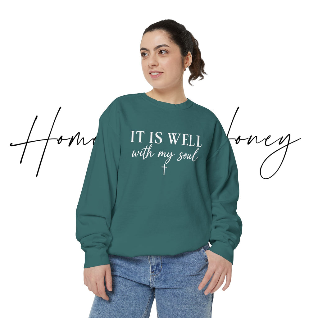 It Is Well With My Soul Crewneck