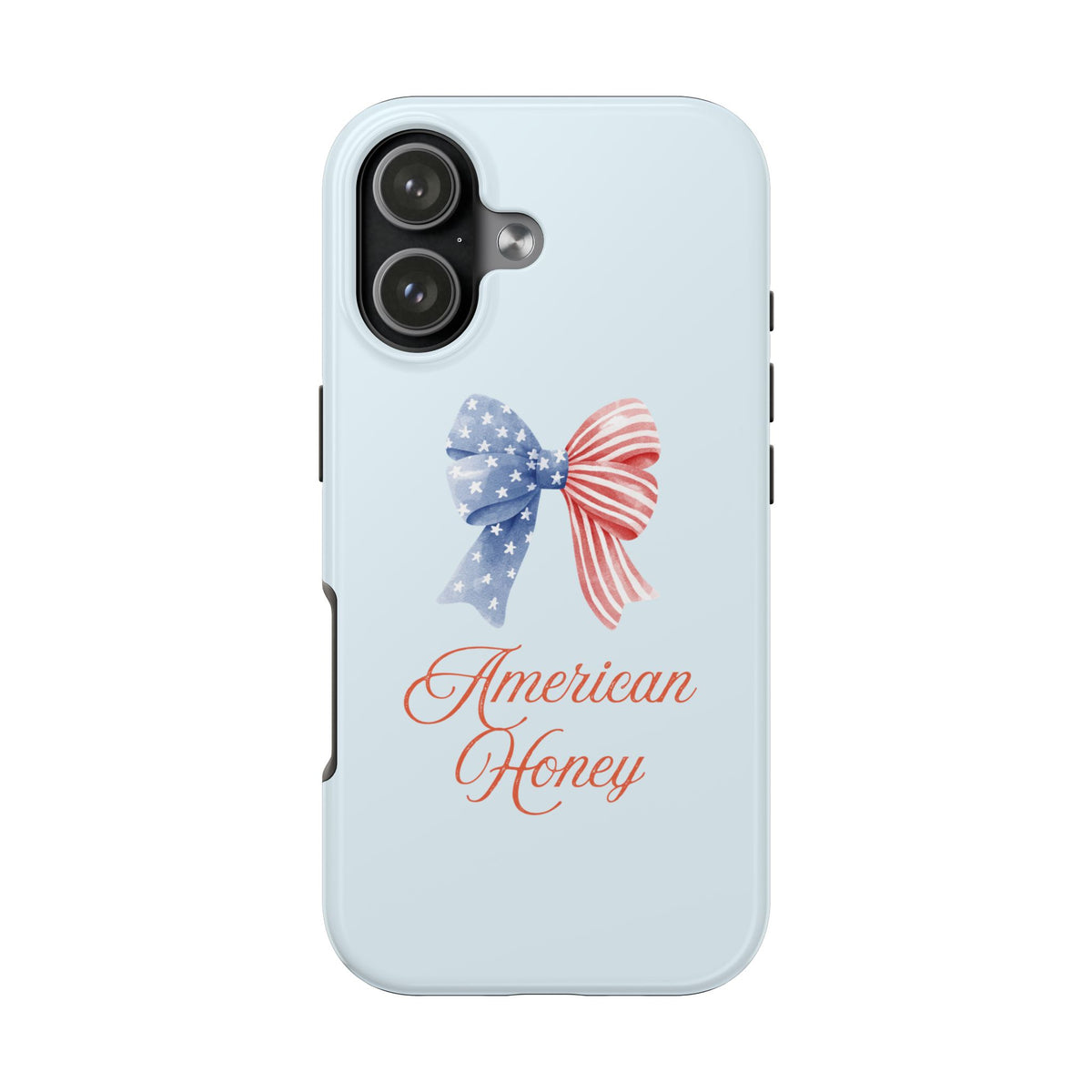 Phone Case — "American Honey" Patriotic Bow Tough Protective Case