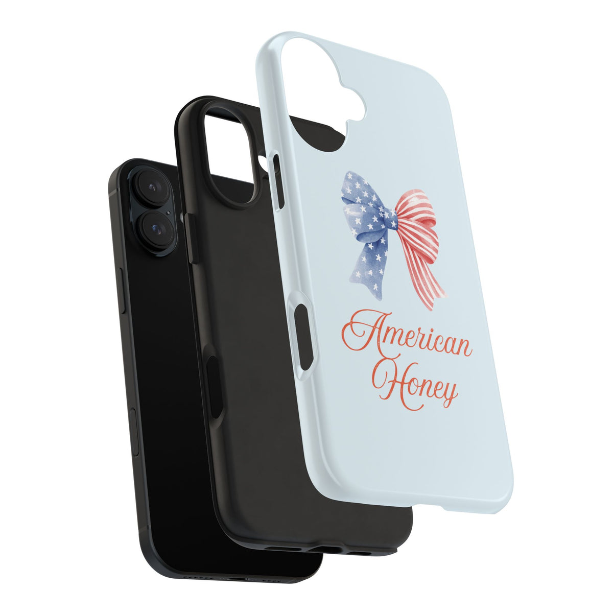Phone Case — "American Honey" Patriotic Bow Tough Protective Case