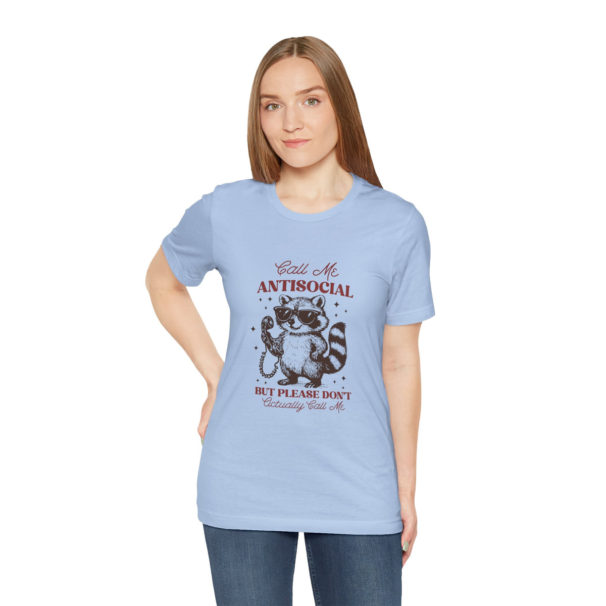 Antisocial Raccoon Graphic Tee