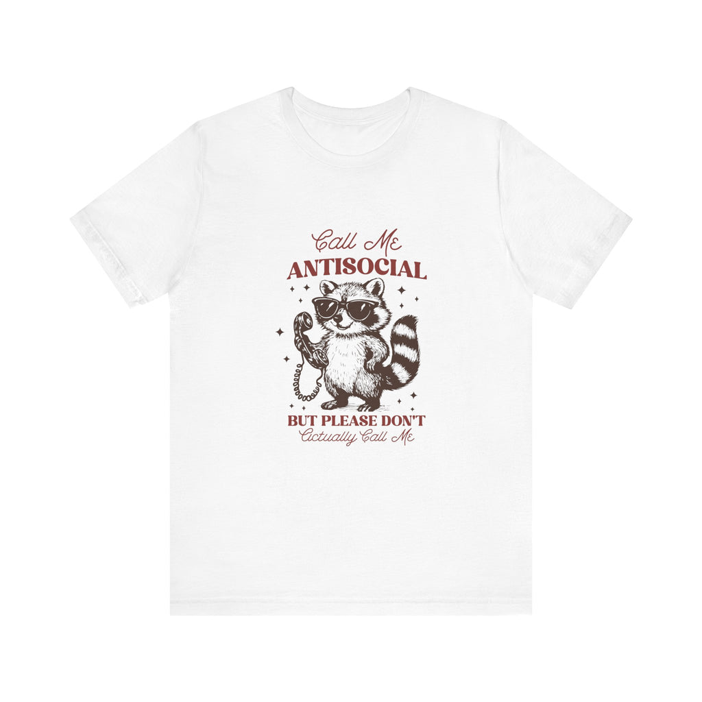 Antisocial Raccoon Graphic Tee