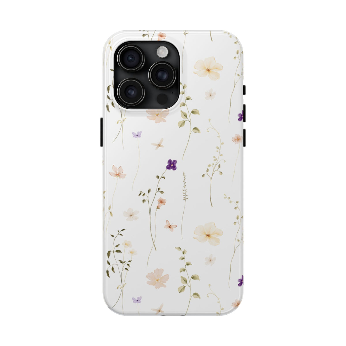 Floral Wildflower Tough Phone Case — Slim Protective iPhone Cover