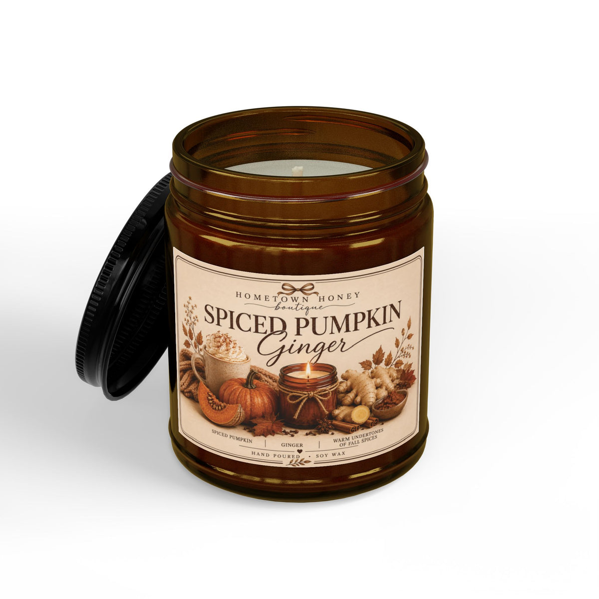 Spiced Pumpkin Ginger Soy Candle