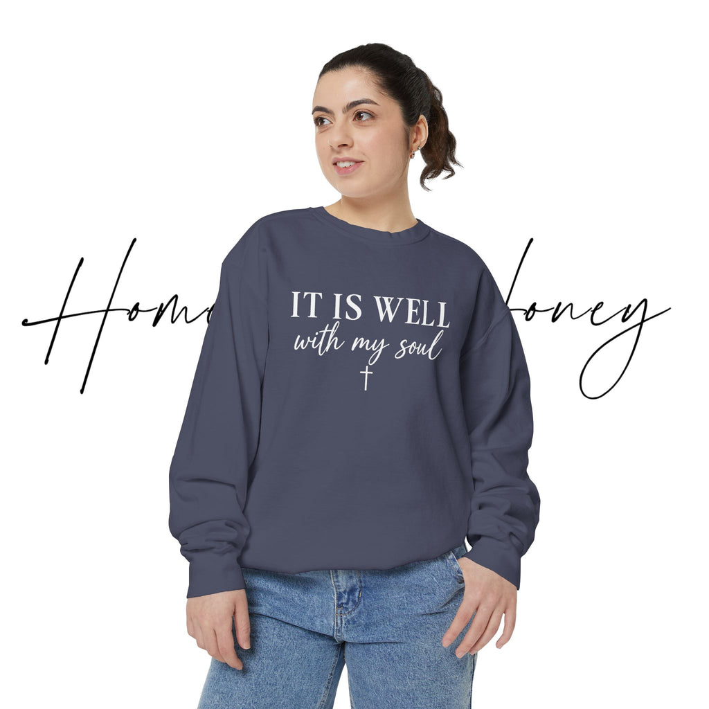 It Is Well With My Soul Crewneck