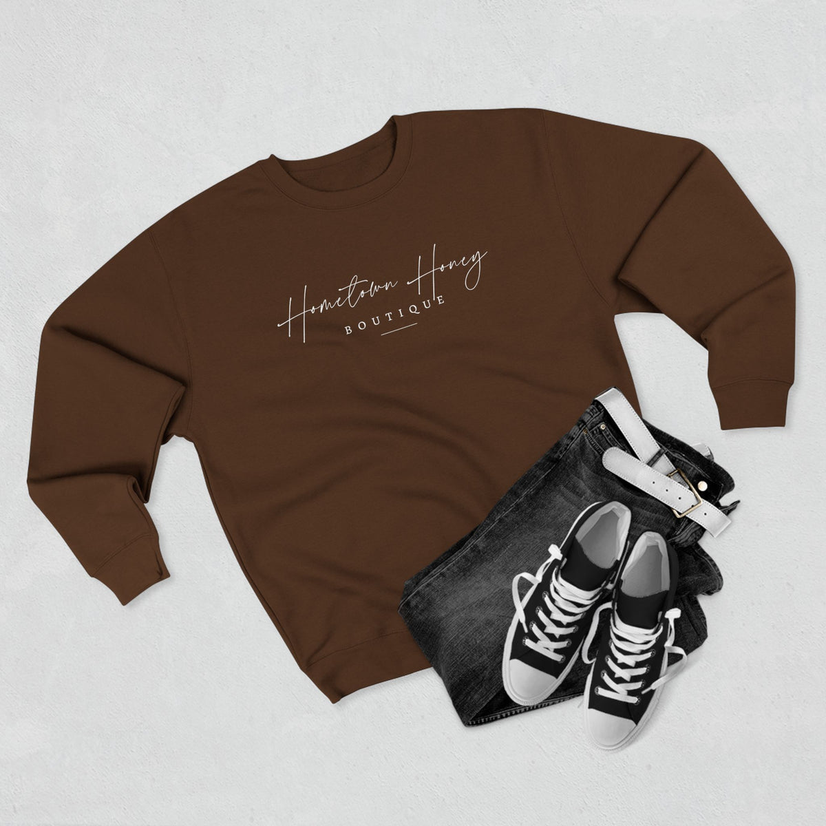 Hometown Honey Crewneck - Lane Seven brand
