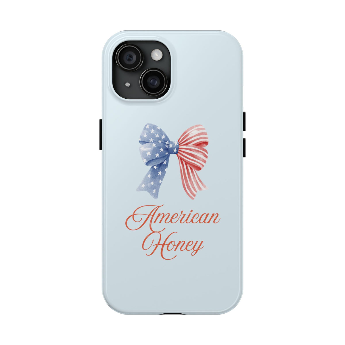 Phone Case — "American Honey" Patriotic Bow Tough Protective Case