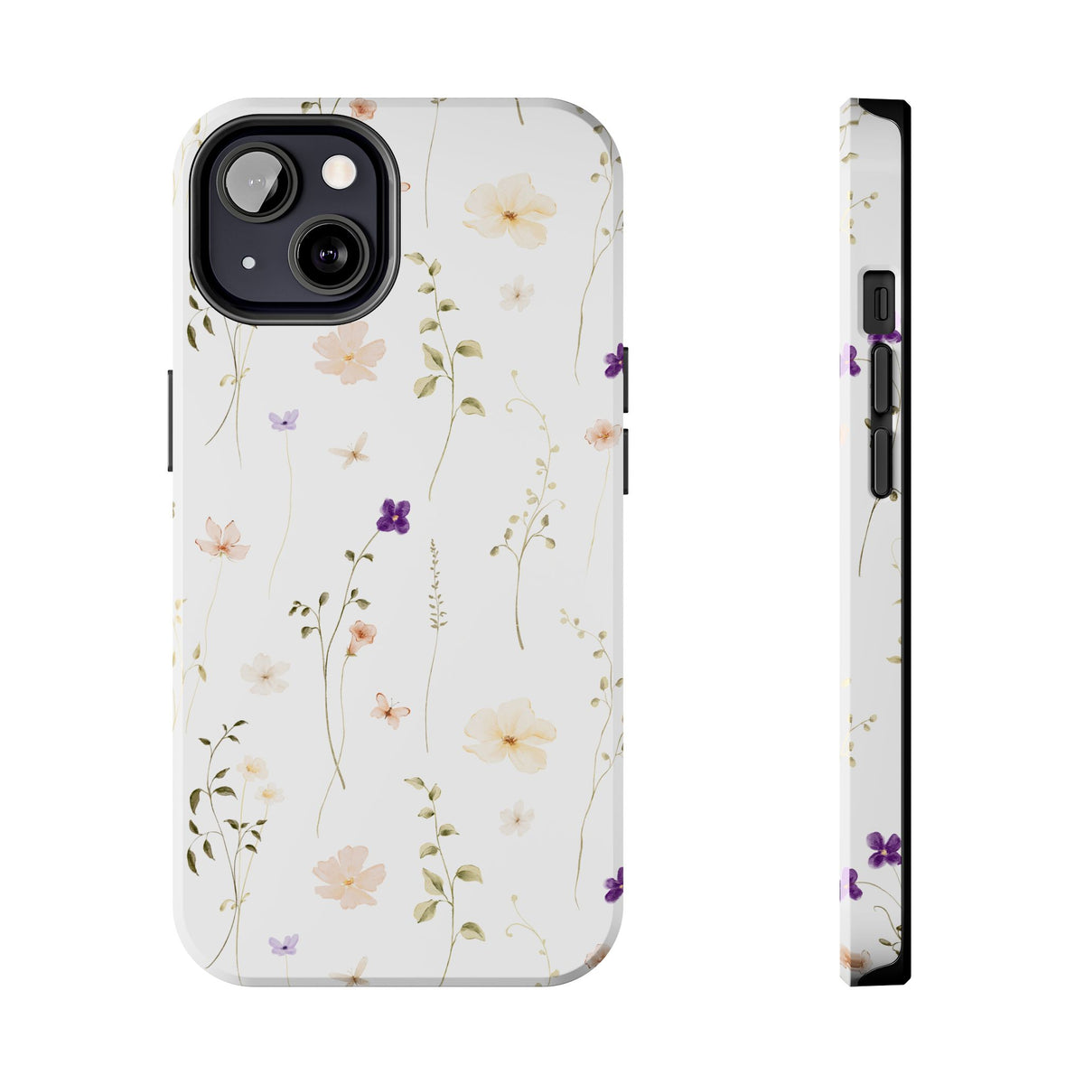 Floral Wildflower Tough Phone Case — Slim Protective iPhone Cover