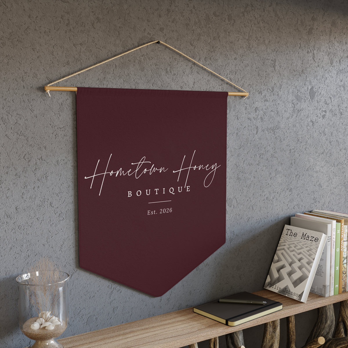Hometown Honey Boutique Decorative Pennant