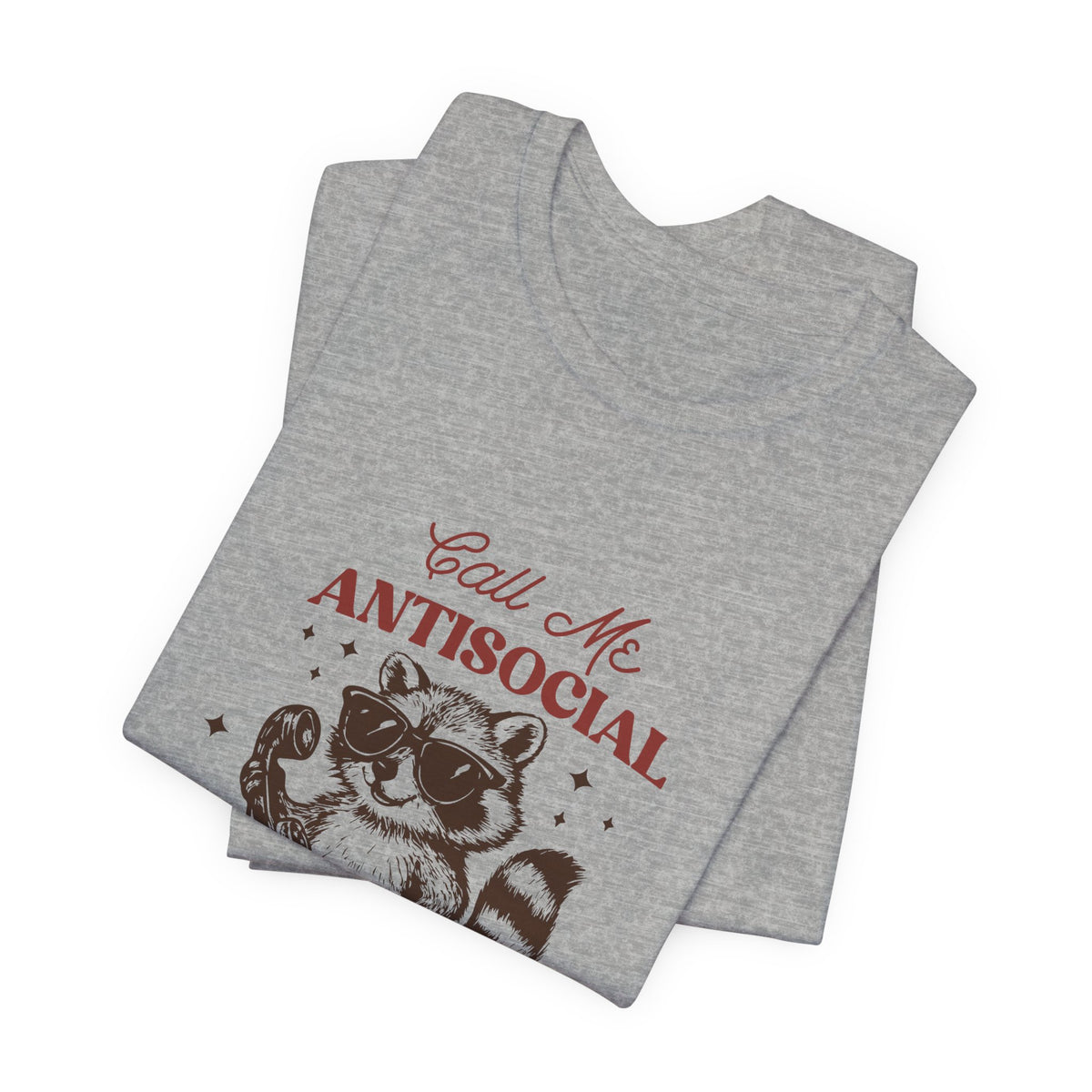 Antisocial Raccoon Graphic Tee