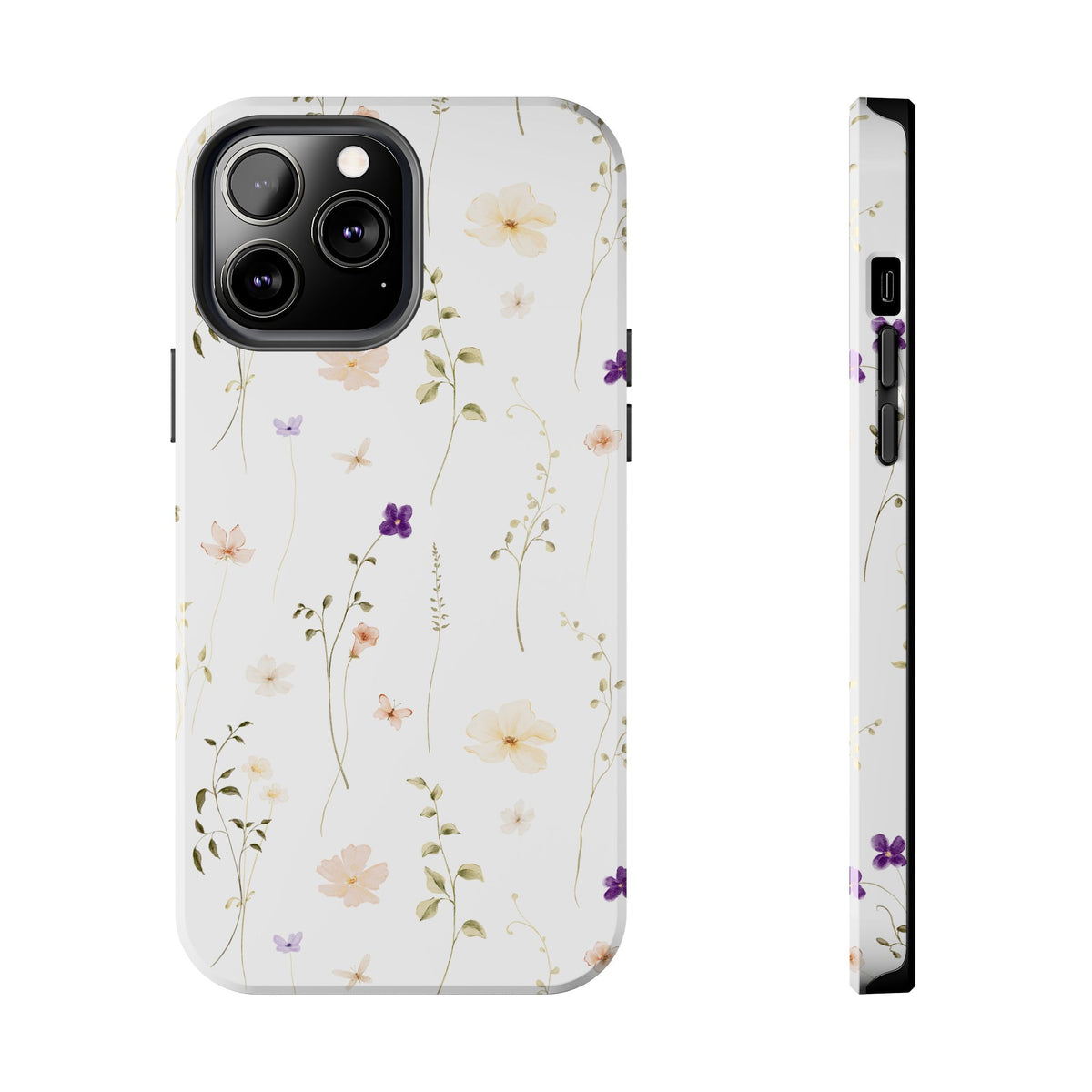 Floral Wildflower Tough Phone Case — Slim Protective iPhone Cover