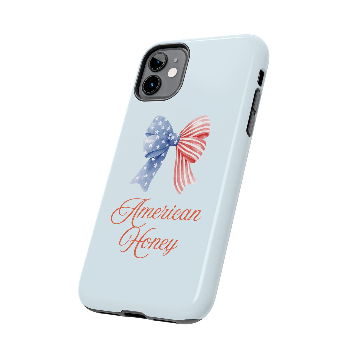 Phone Case — "American Honey" Patriotic Bow Tough Protective Case