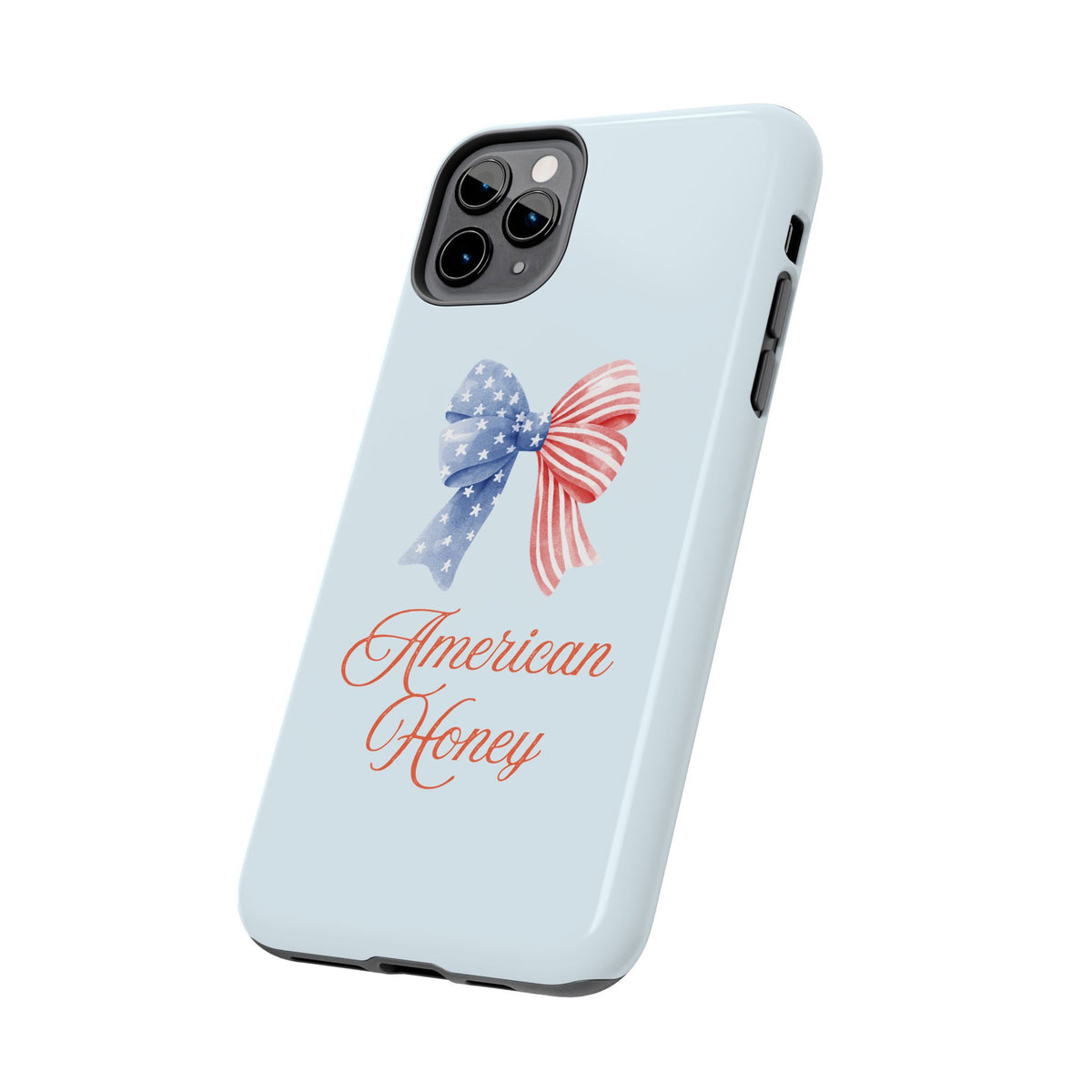 Phone Case — "American Honey" Patriotic Bow Tough Protective Case