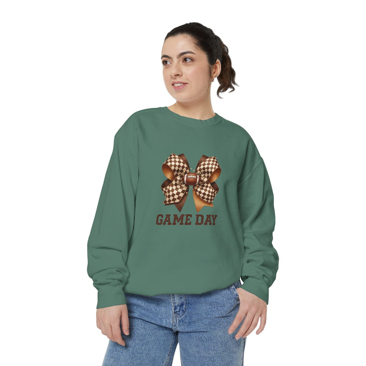 Game Day Bow Crewneck