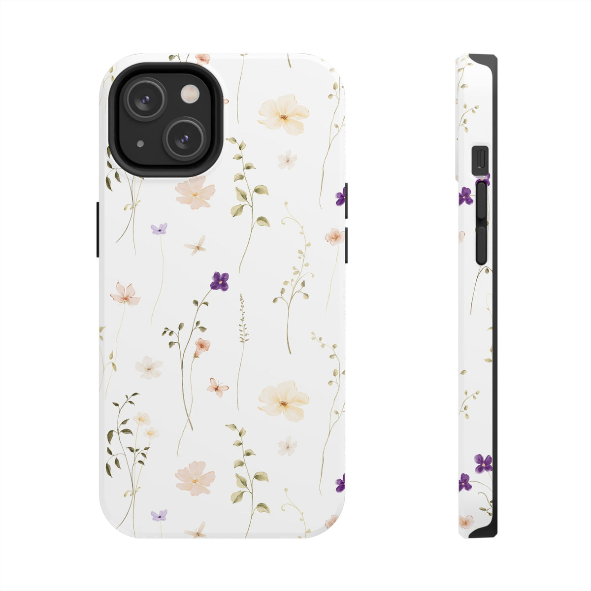 Floral Wildflower Tough Phone Case — Slim Protective iPhone Cover
