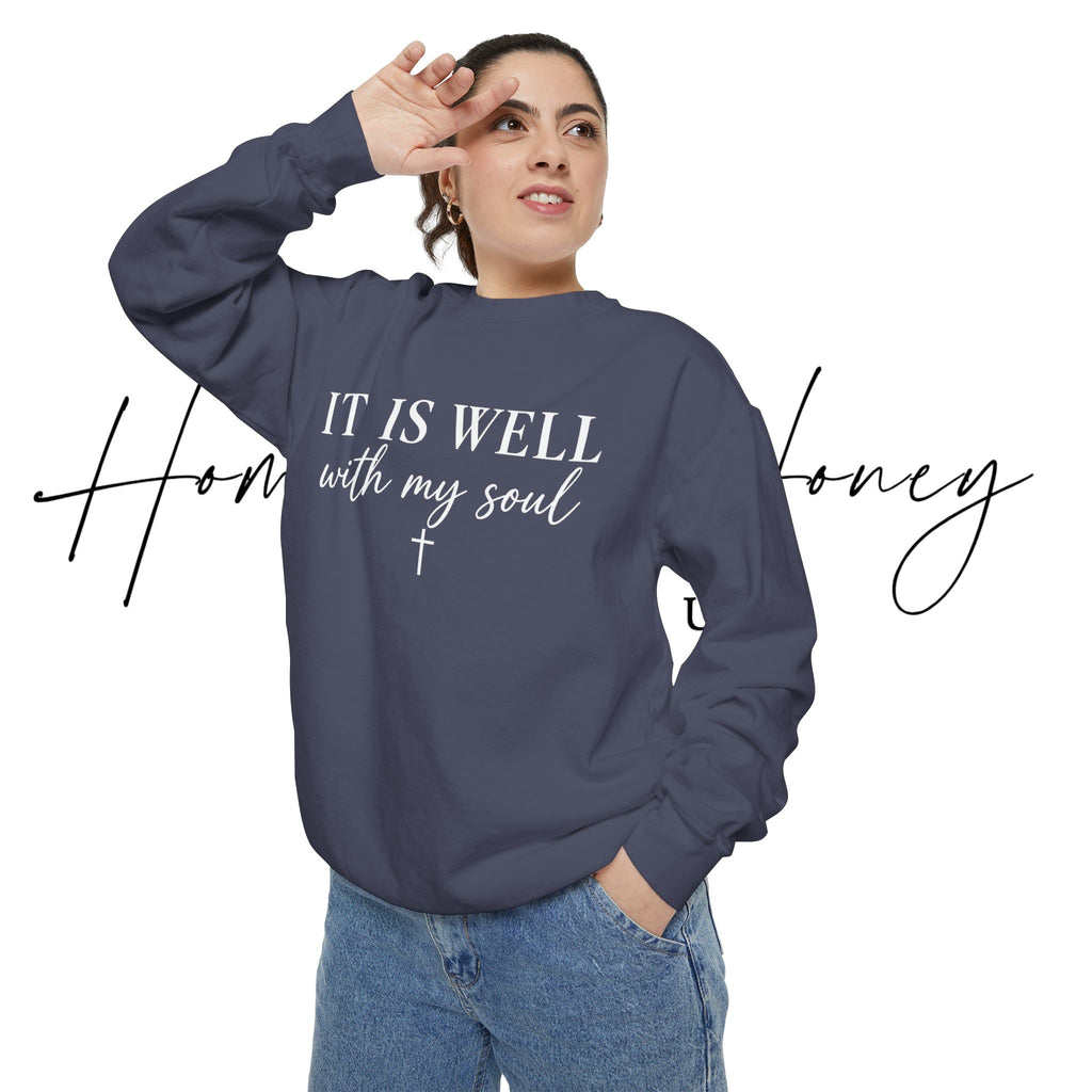 It Is Well With My Soul Crewneck