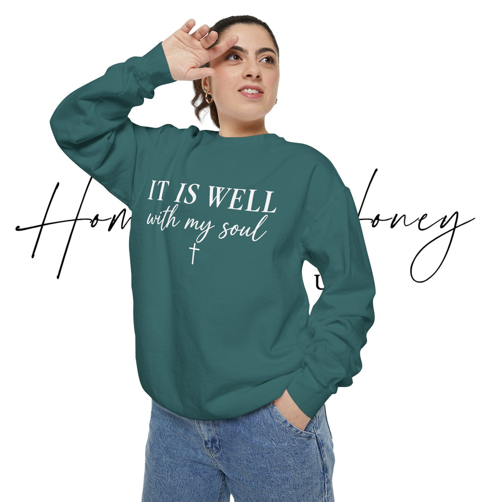 It Is Well With My Soul Crewneck