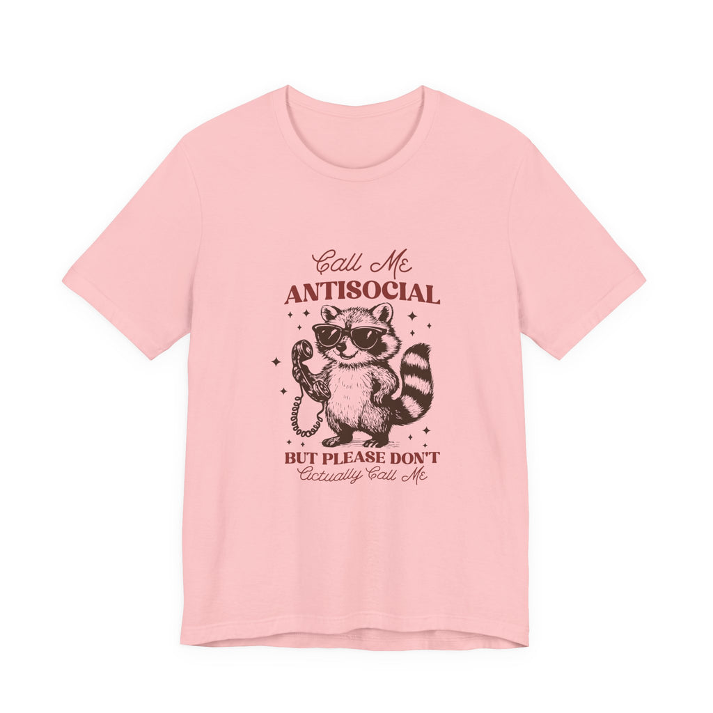 Antisocial Raccoon Graphic Tee