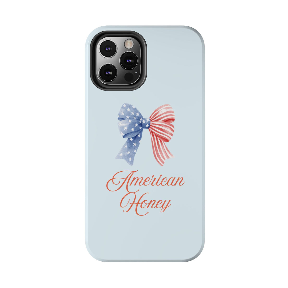 Phone Case — "American Honey" Patriotic Bow Tough Protective Case