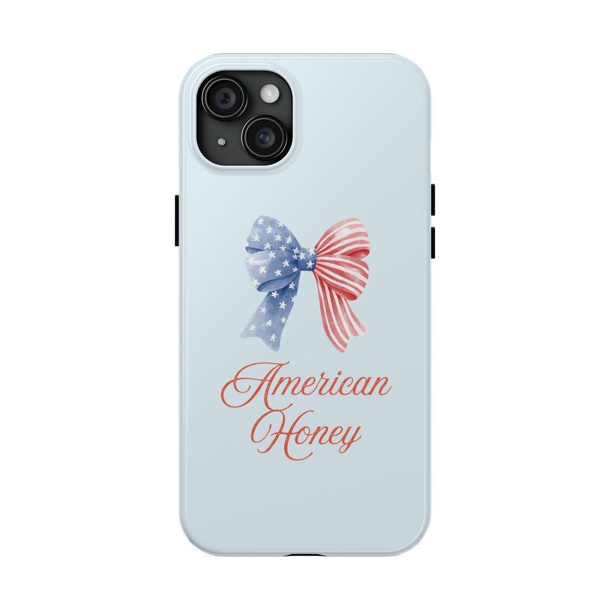 Phone Case — "American Honey" Patriotic Bow Tough Protective Case