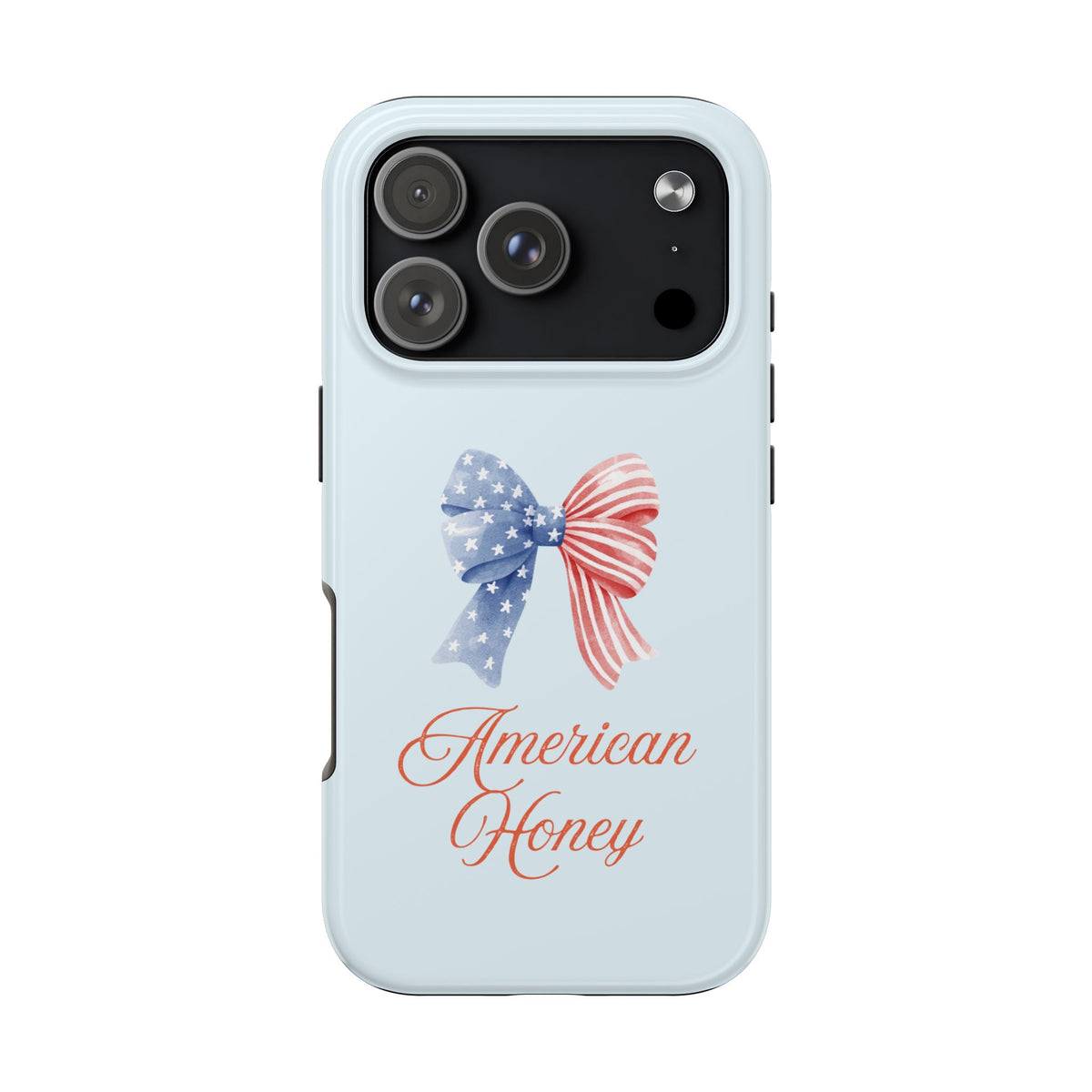 Phone Case — "American Honey" Patriotic Bow Tough Protective Case