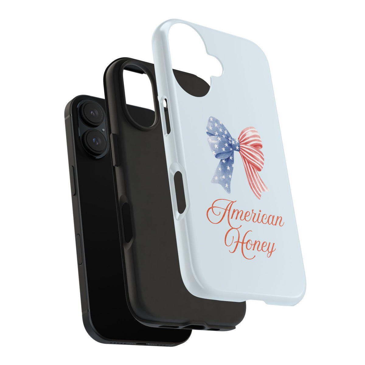 Phone Case — "American Honey" Patriotic Bow Tough Protective Case