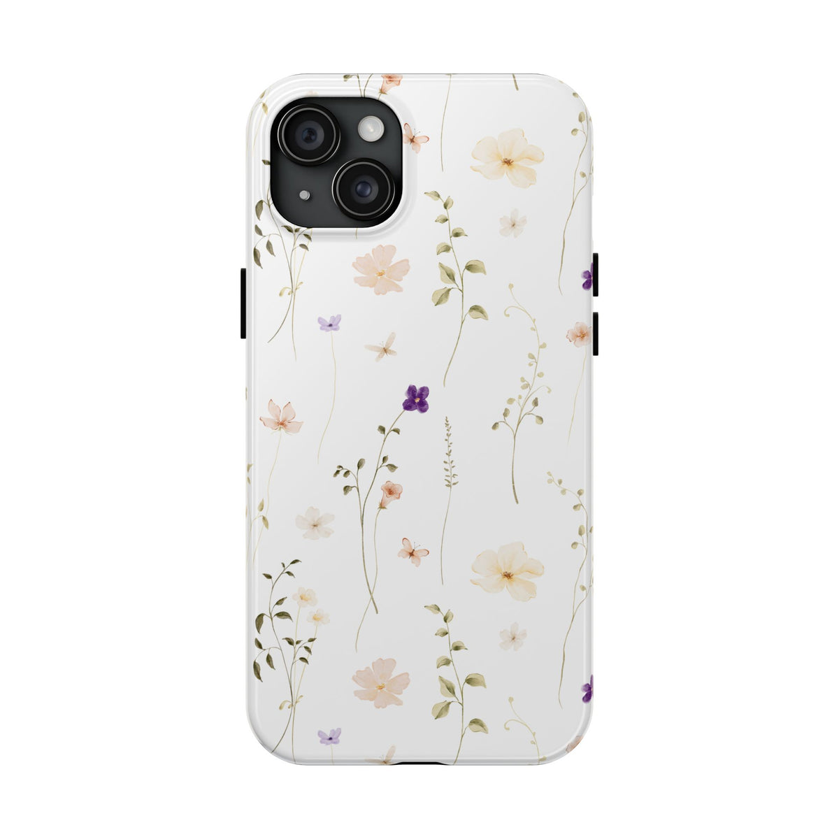 Floral Wildflower Tough Phone Case — Slim Protective iPhone Cover
