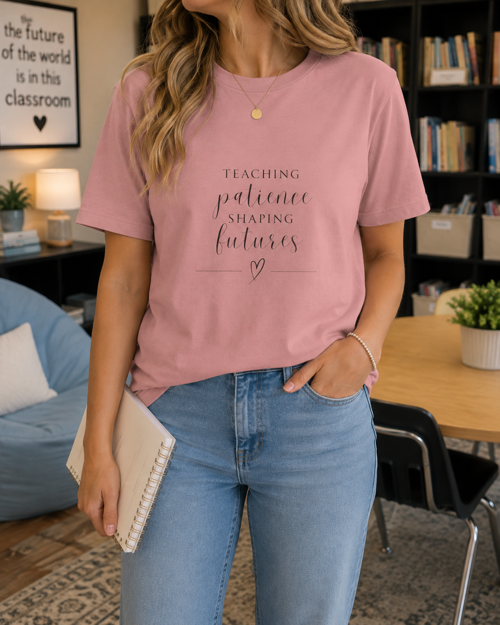Teaching Patience, Shaping Futures Tee