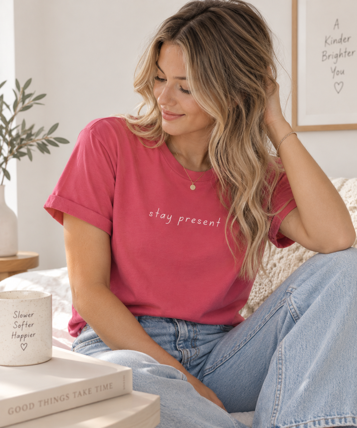 Stay Present Tee
