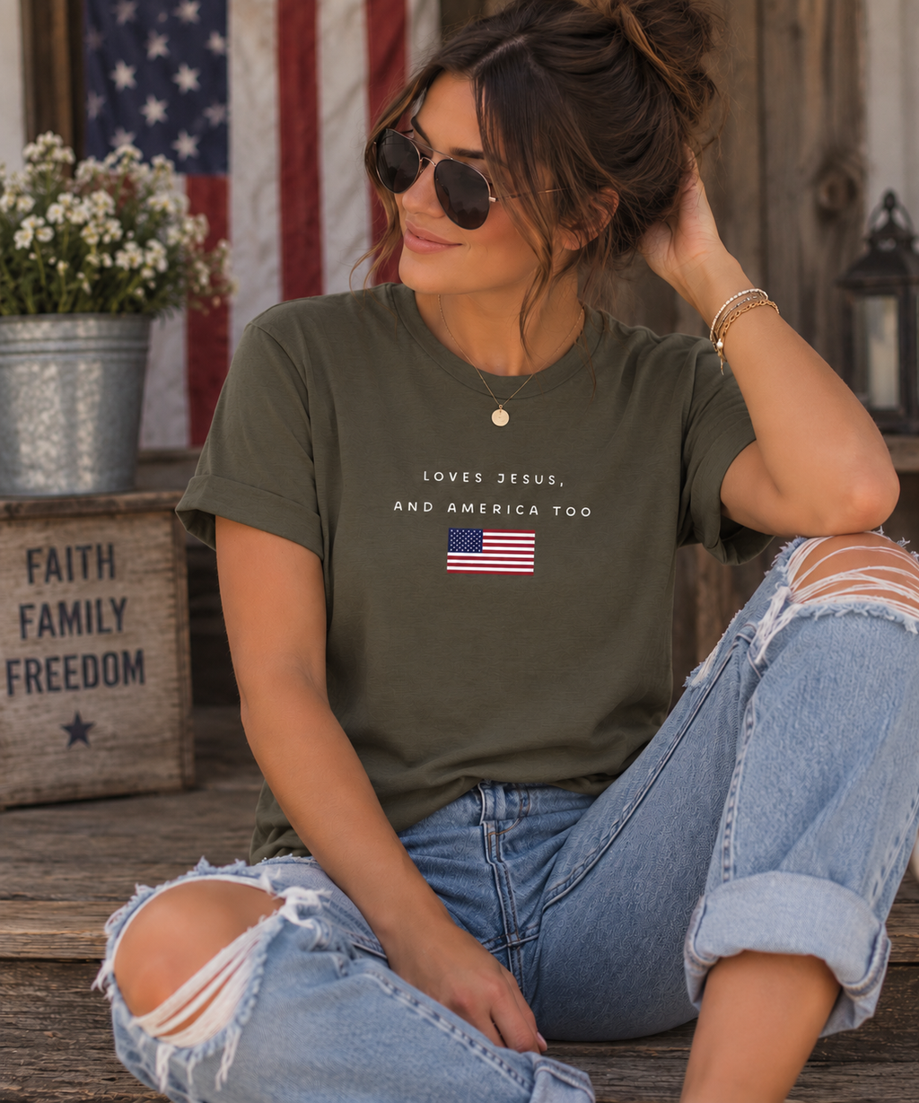 Loves Jesus Tee